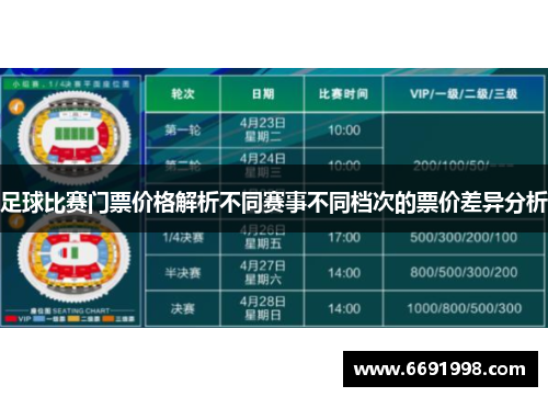 足球比赛门票价格解析不同赛事不同档次的票价差异分析